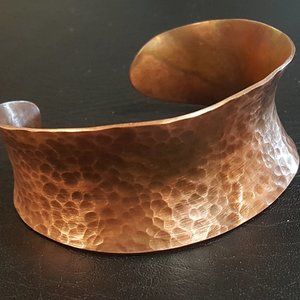 Hammered Copper Bracelet